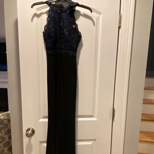 Long black dress
